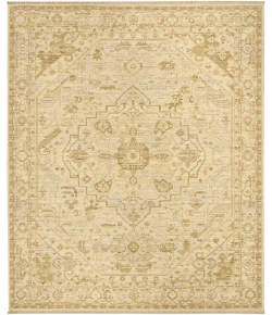 Nourison Home Antique Bloom Beige ANB03 8ft. x 10ft. Rect. Rug
