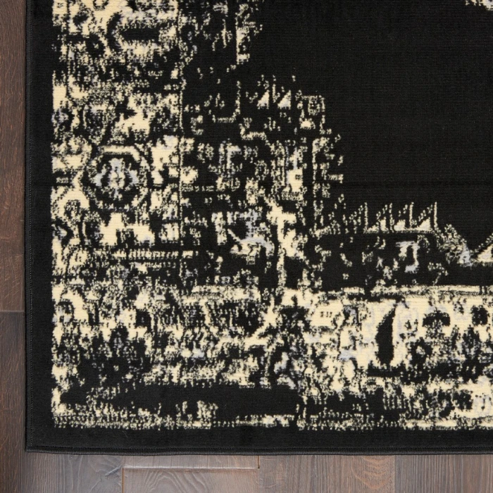 Nourison Grafix Area Rug GRF14-Black