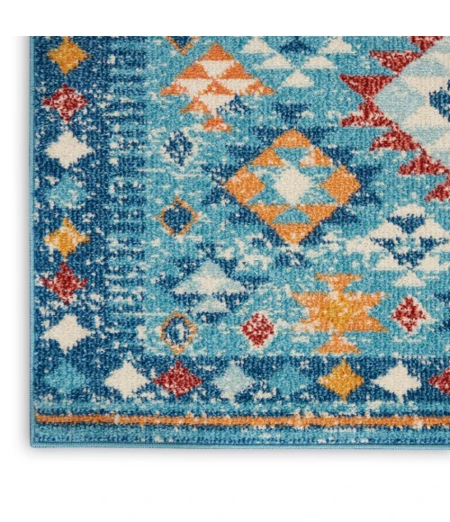 Nourison Passion Area Rug PSN47-Blue/Multicolor