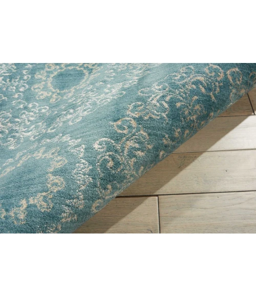 Nourison Home Tranquility Aqua TNQ03 5ft.3in. x 7ft.5in. Rect. Rug