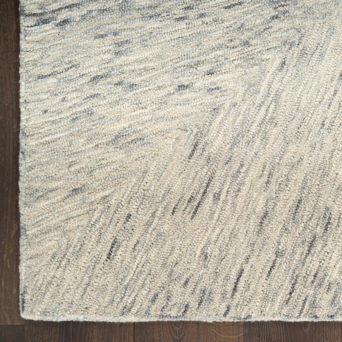 DKNY Pure Angles Grey ANG01 9 ft. X 12 ft. Rect. Rug