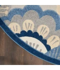 Nourison Aloha Area Rug ALH25-Blue/Grey