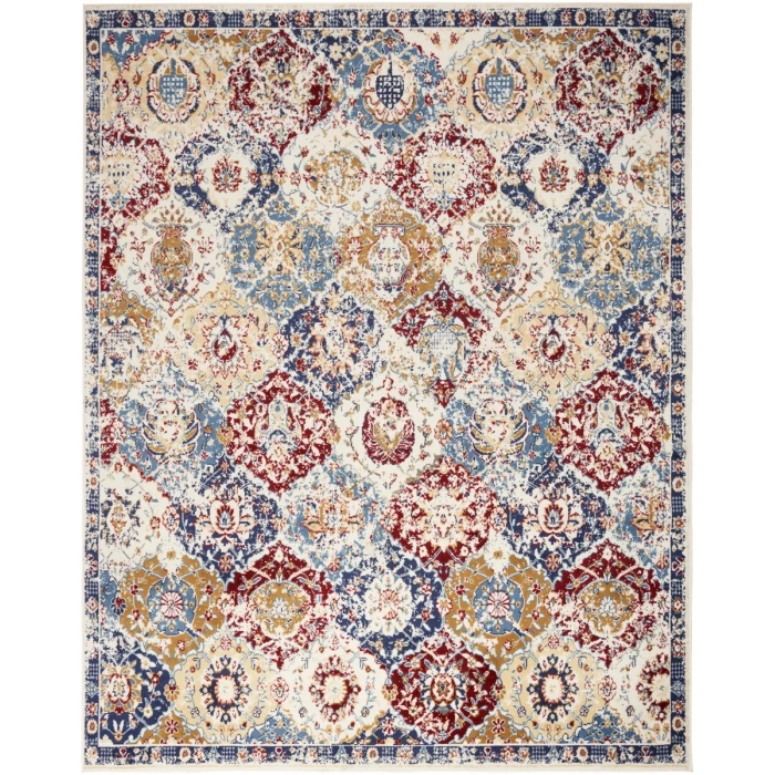 Nourison Grafix Area Rug GRF31 Blue Multicolor