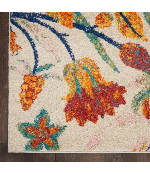 Nourison Allur Area Rug ALR09-Ivory Multicolor