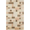 Nourison Home Astra Machine Washable ASW09 Beige Multicolor 2 ft. 2 in. X 8 ft. Area Rug