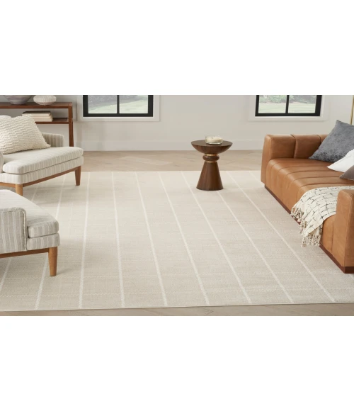 Nourison Serenity Home Ivory SRH05 7 ft. 10 in. X 9 ft. 10 in. Rectangle Rug