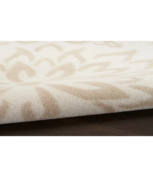 Nourison Jubilant Ivory Beige JUB06 5 ft. 3 in. X 7 ft. 3 in. Rectangle Rug