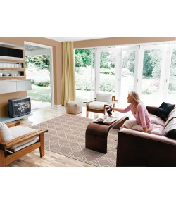 Nourison Home Silken Textures Brown SKT01 8ft.6in. x 11ft.6in. Rect. Rug