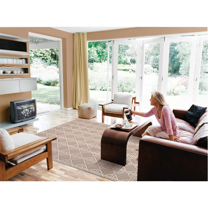 Nourison Home Silken Textures Brown SKT01 5ft.6in. x 7ft.6in. Rect. Rug