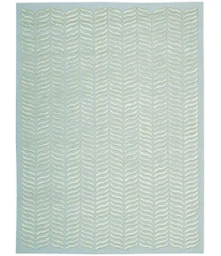 Nourison Home Silken Textures Blue SKT02 9ft.6in. x 13ft. Rect. Rug