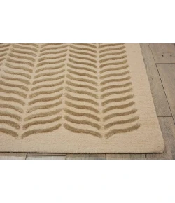 Nourison Home Silken Textures Tan Beige SKT02 5ft.6in. x 7ft.6in. Rect. Rug