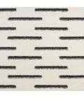 Nourison Nordic Ivory Black NRC12 8 ft. X 10 ft. Rect. Rug