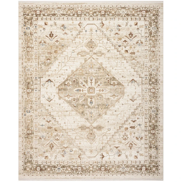 Nourison Home Pardis Cream / Ivory PRD02 7ft.10in. x 9ft.10in. Rect. Rug