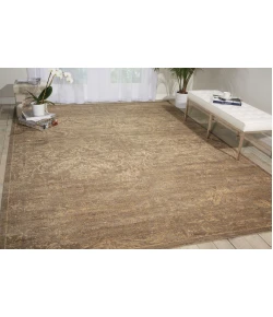 Nourison Home Silken Allure Beige SLK19 2ft.3in. x 3ft. Rect. Rug
