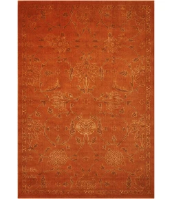 Nourison Home Silk Infusion Brown SIF01 7ft.9in. x 9ft.9in. Rect. Rug
