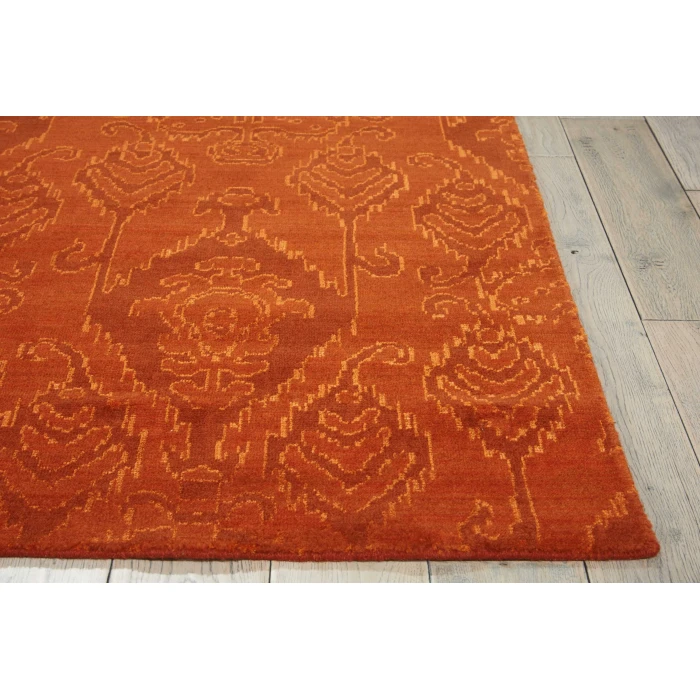 Nourison Home Silk Infusion Brown SIF03 5ft.3in. x 7ft.5in. Rect. Rug