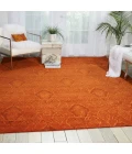 Nourison Home Silk Infusion Brown SIF03 5ft.3in. x 7ft.5in. Rect. Rug