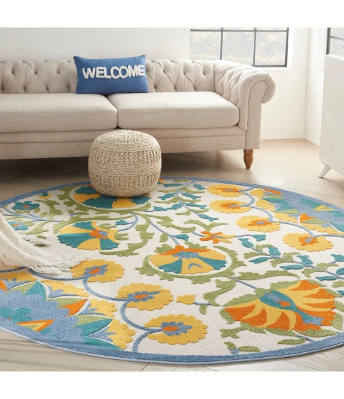 Nourison Aloha Area Rug ALH22-Multicolor