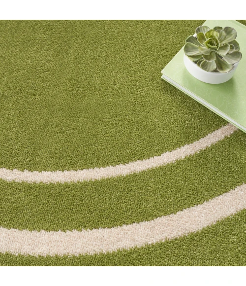 Nourison Nourison Essentials Area Rug NRE02 Green Ivory