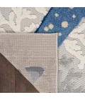 Nourison Aloha Area Rug ALH24-Blue/Grey
