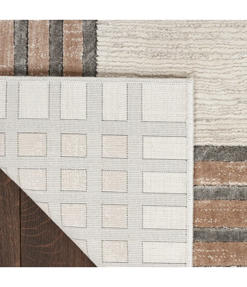 Nourison Desire Area Rug DSR01 Ivory/Silver