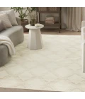 Nourison Serenity Home Ivory SRH11 7 ft. 10 in. X 9 ft. 10 in. Rect. Rug
