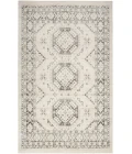 Nourison Serenity Home Ivory Grey SRH01 7 ft. 10 in. X 9 ft. 10 in. Rectangle Rug