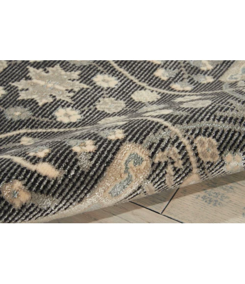 Nourison Luminance Runner Area Rug LUM08-Graphite