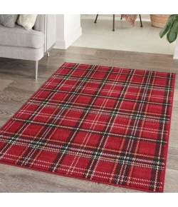 Nourison Home Grafix GRF03 Red 2 ft. X 4 ft. Area Rug