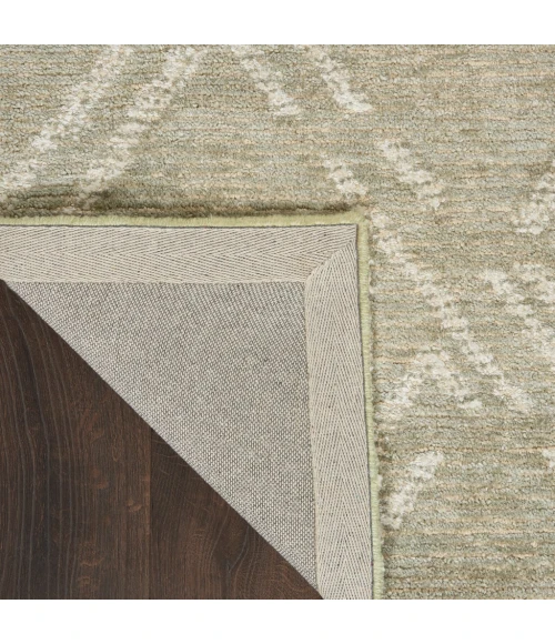 Nourison Venosa Runner Area Rug VSN01-Green Ivory