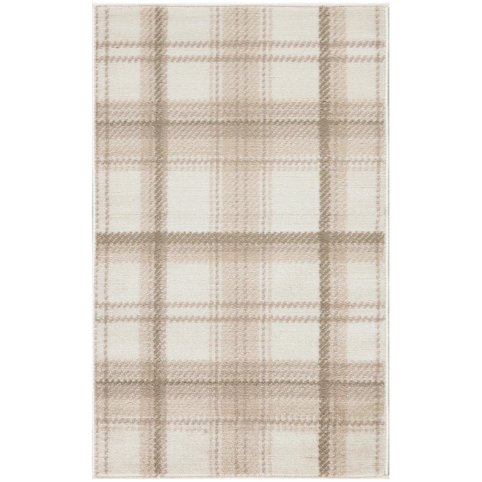 Nourison Grafix Ivory Beige GRF03 3 ft. X 5 ft. Rectangle Rug