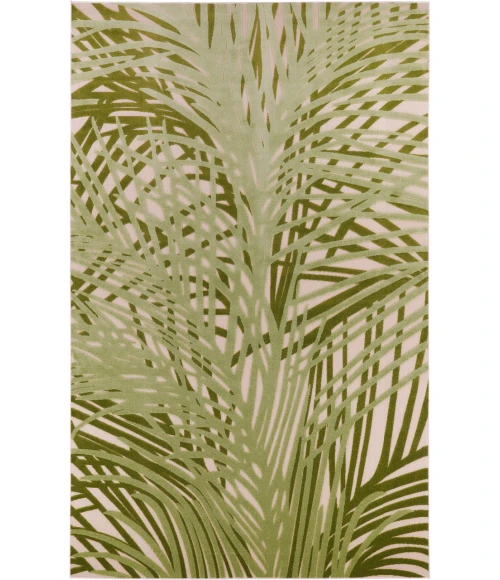 Nourison Aloha Ivory Green ALH41 10 ft. X 14 ft. Rectangle Rug