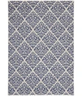 Nourison Grafix Area Rug GRF06-White Blue