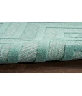 Nourison Versatile Aqua/Teal NRV01 2 ft. X 4 ft. Rectangle Rug