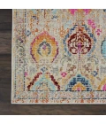 Nourison Vintage Kashan Runner Area Rug VKA04-Ivory/Multicolor