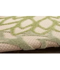 Nourison Aloha Ivory Green ALH05 3 ft. 6 in. X 5 ft. 6 in. Rectangle Rug