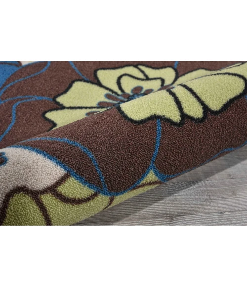 Nourison Home & Garden Area Rug RS021-Light Blue