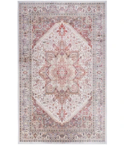 Nourison Home Vintage Home VNH01 Ivory Red 5 ft. X 7 ft. Area Rug