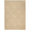 Nourison Home Grafix GRF06 Cream 5 ft. 3 in. X 7 ft. 3 in. Area Rug