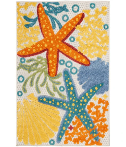 Nourison Aloha Area Rug ALH24-Multicolor