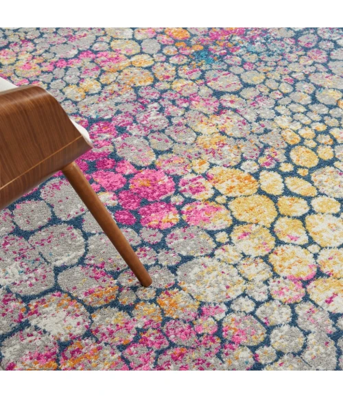 Nourison Passion Area Rug PSN34-Yellow Multi