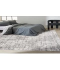 Calvin Klein CK950 Rush Ivory/Grey CK952 9 ft. X 12 ft. Rectangle Rug