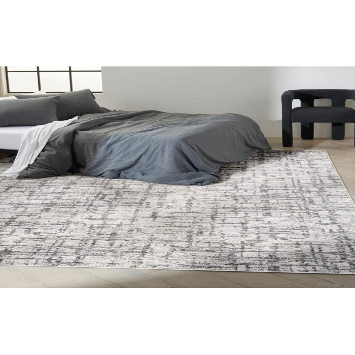 Calvin Klein CK950 Rush Ivory/Grey CK952 9 ft. X 12 ft. Rectangle Rug