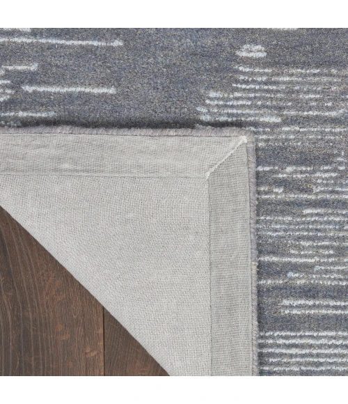 Michael Amini Ma30 Star Area Rug SMR02 Blue 5'3" x 7'3"