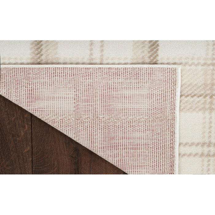 Nourison Grafix Ivory Beige GRF03 2 ft. 3 in. X 7 ft. 6 in. Rectangle Rug