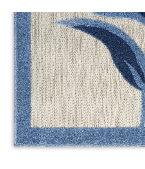 Nourison Aloha Area Rug ALH33 Blue Grey
