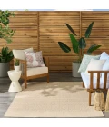 Nourison Tulum Cream TLM01 5 ft. 3 in. X 7 ft. Rect. Rug