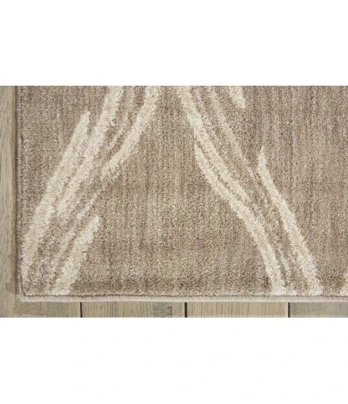 Nourison Home Tranquility Taupe TNQ02 3ft.9in. x 5ft.9in. Rect. Rug