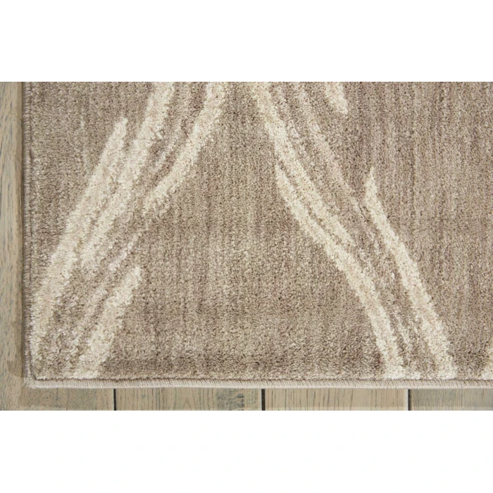 Nourison Home Tranquility Taupe TNQ02 3ft.9in. x 5ft.9in. Rect. Rug