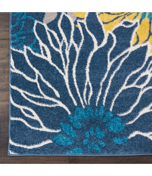 Nourison Passion Runner Area Rug PSN17-Blue